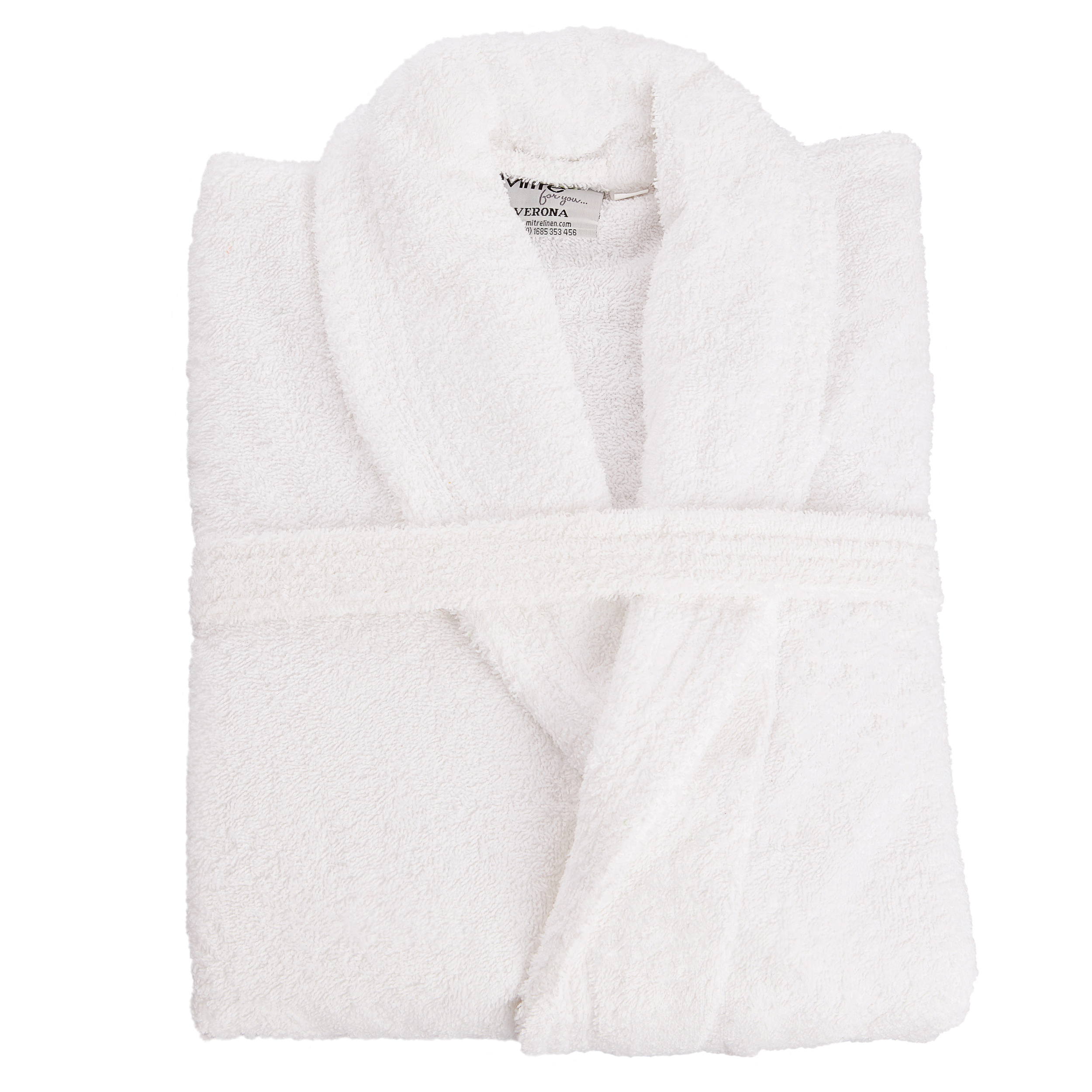 Shawl Collar Cotton Towelling Bathrobe